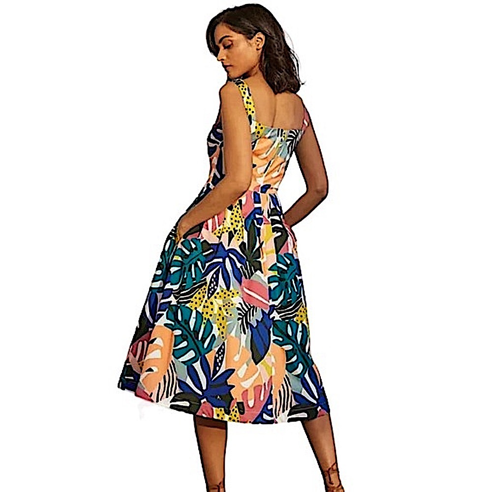 BODEN Aubrey Cotton Midi Dress